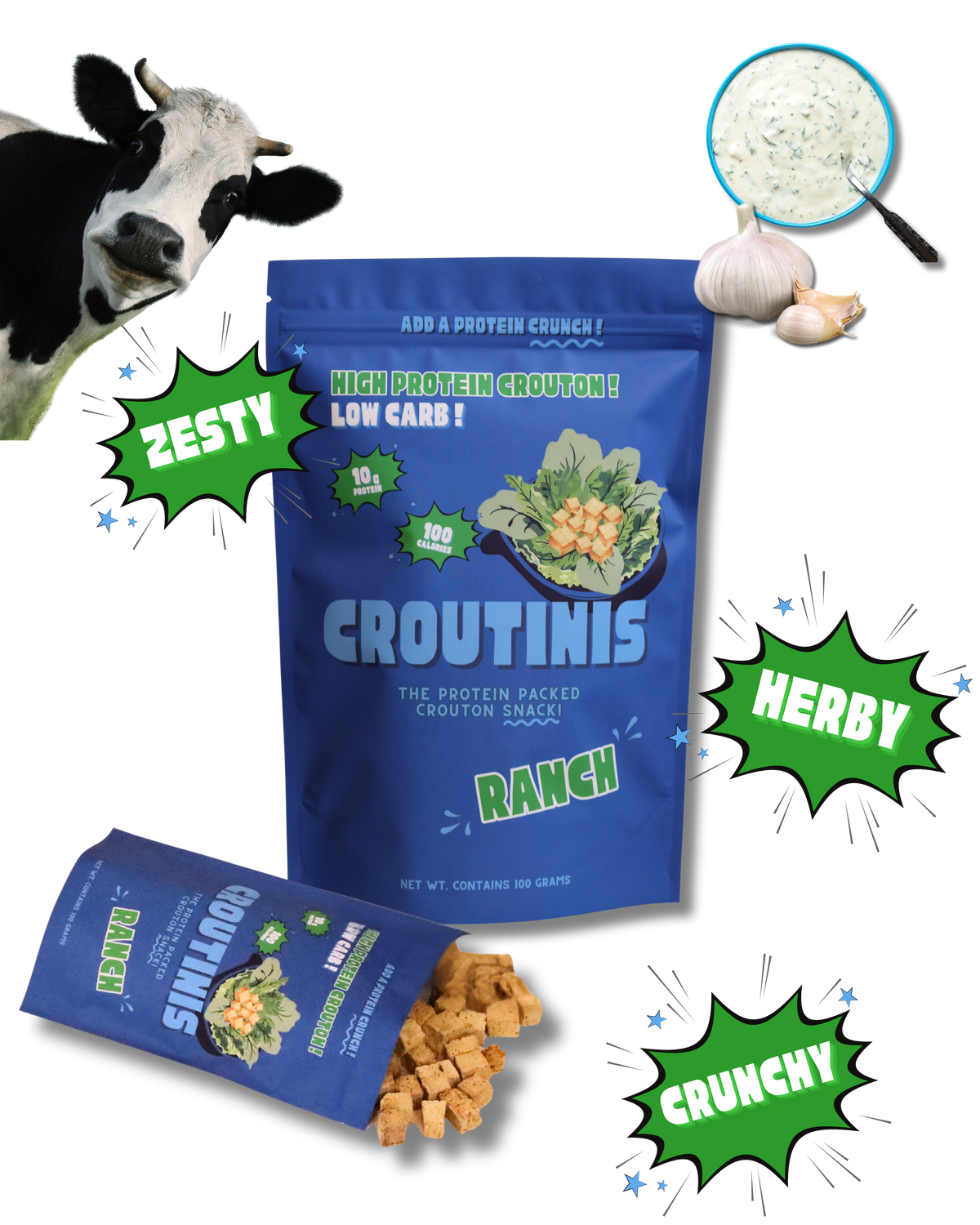 Ranch Croutinis flavor