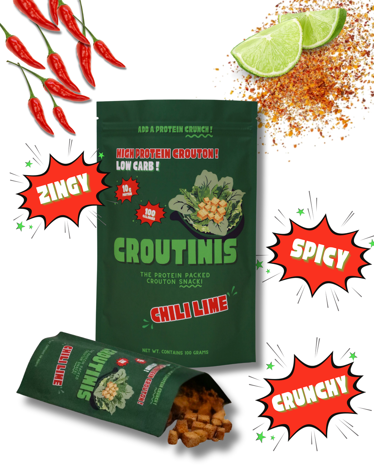 Chili Lime Croutinis flavor